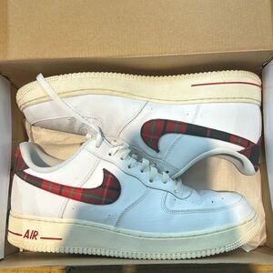 Nike Air Force 1 White/University Red SIZE 11 Men’s